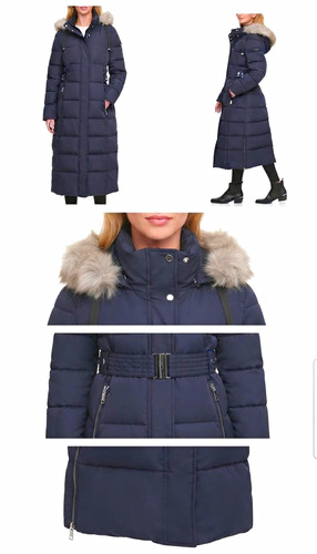 Dkny damen steppmantel lang - damen,