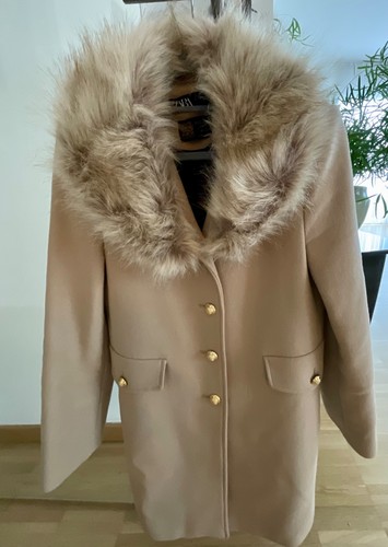 Zara damen wollmantel m - zara,