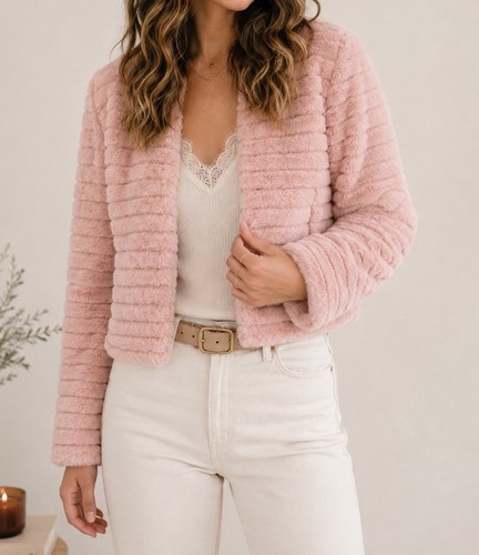 Damen fell jacke kunstpelz - damen,