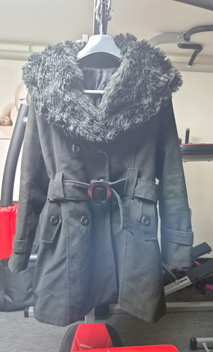 Damen mantel schwarz m - mantel,