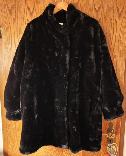 Plüsch fell mantel kunstfell - plüsch,