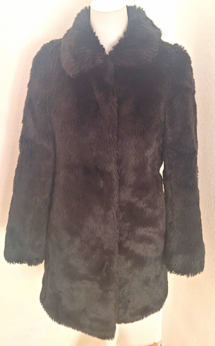 Damen kunstfell mantel - h&m,
