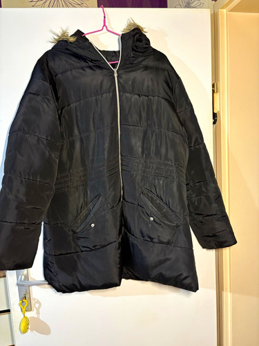Damen steppmantel schwarz lang - steppmantel,