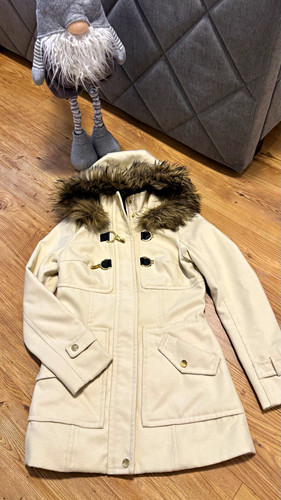 Guess damen parka mantel beige - guess,