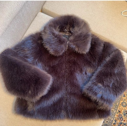 Pelzmantel jacke kunstfell - jacke/, kunstfell/