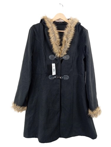 Damen wintermantel schwarz - wintermantel,