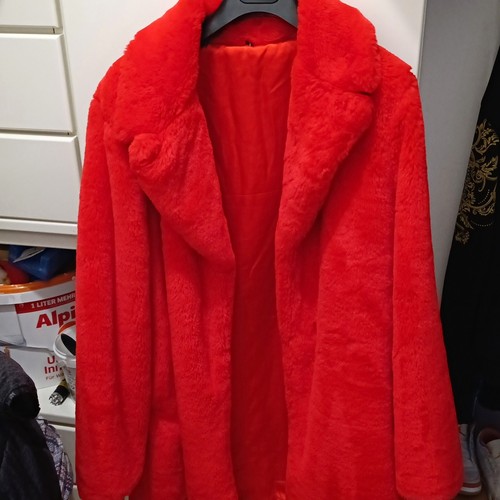 Damen mantel rot - damen,