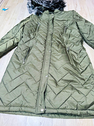 Hilal damen steppmantel grün - damen,