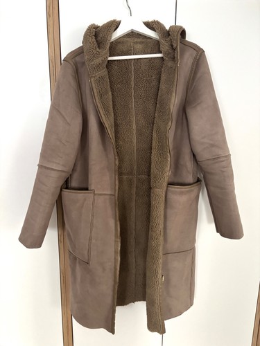 Zara teddy mantel kunstfell - zara,