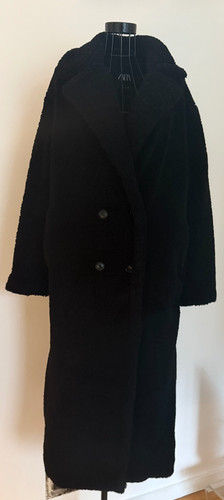 Zara teddymantel kunstfell - teddymantel,
