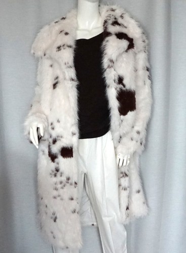 Pelzmantel faux fur flecken - faux,