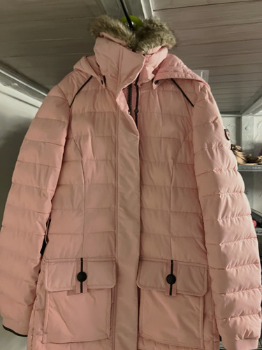 Steppjacke damen rosa mit - rosa,