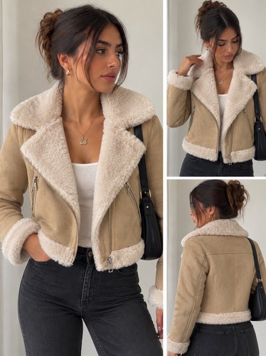 Pull bear teddy - pull&bear, shearling